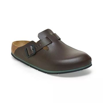 Birkenstock Boston Pro NL 1026189 Soft Java Kahverengi Deri Unisex Terlik