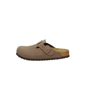 Birkenstock Boston TEX 1033076 Mocca Kahverengi Birko-Flor Nubuk Unisex Kapalı Terlik