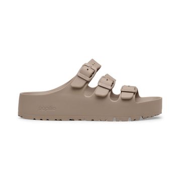 Birkenstock Florida III Flex Platform EVA 1031433 Gray Taupe Gri Vizon Kadın Terlik