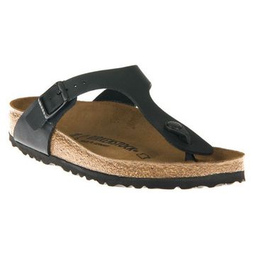 Birkenstock Gizeh BF 043691 Black Siyah Birko-Flor Unisex Parmak Arası Terlik
