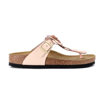Birkenstock Gizeh Flower Embellishment 1029304 Light Rose Pembe Kadın Parmak Arası Terlik