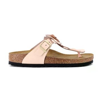 Birkenstock Gizeh Flower Embellishment 1029304 Light Rose Pembe Kadın Parmak Arası Terlik