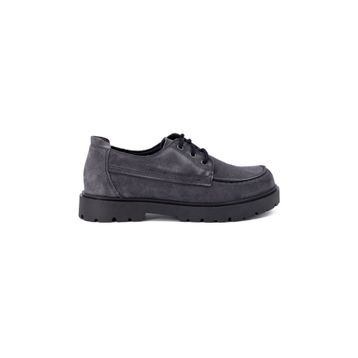 Birkenstock Highwood Moc Lace Low 1032701 Charcoal Antrasit Unisex Ayakkabı