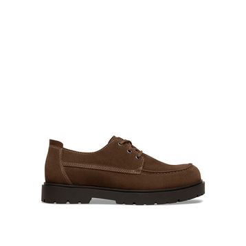 Birkenstock Highwood Moc Lace Low VL 1031885 Carafe Kahverengi Süet Deri Unisex Günlük Ayakkabı