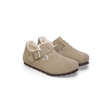 Birkenstock London VL Shearling 1028470 Taupe Vizon Unisex Ayakkabı