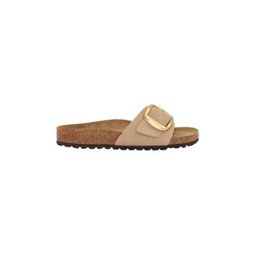 Birkenstock Madrid Big Buckle NU 1024009 Sandcastle Bej Kadın Terlik