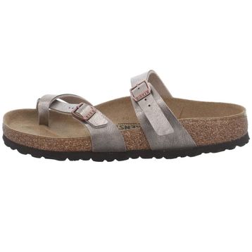 Birkenstock Mayari BF Graceful 1016408 Graceful Taupe Vizon Birko-Flor Kadın Terlik