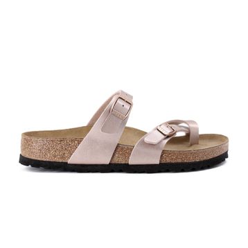 Birkenstock Mayari BF Metallic 1029813 Copper Bakır Kadın Parmak Arası Terlik