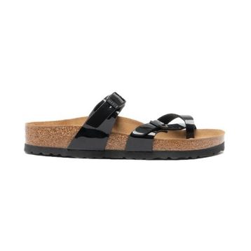 Birkenstock Mayari BF Patent 71091 Black Siyah Kadın Parmak Arası Terlik