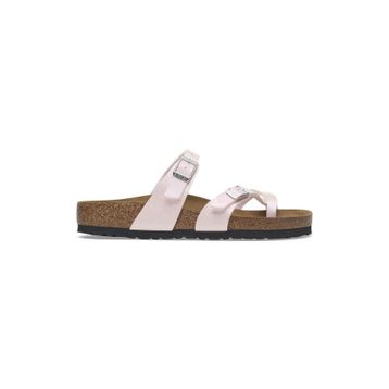 Birkenstock Mayari BF Saffiano Iridescent 1029258 Light Rose Pembe Kadın Parmak Arası Terlik
