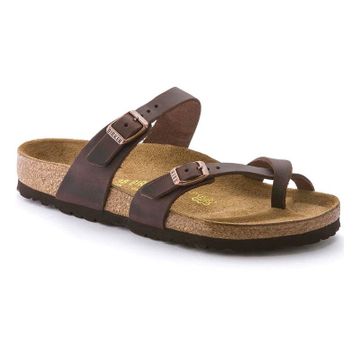 Birkenstock Mayari LEOI 171321 Habana Kahverengi Unisex Parmak Arası Terlik