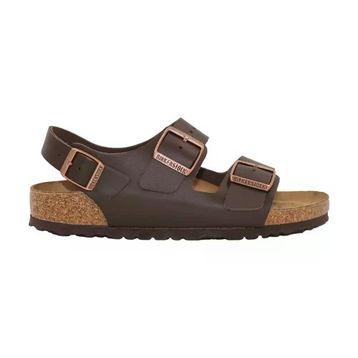 Birkenstock Milano BS 34103 Koyu Kahverengi Unisex Terlik