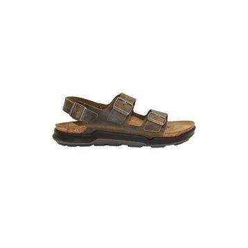 Birkenstock Milano Ct M 1018427 Haki Erkek Terlik