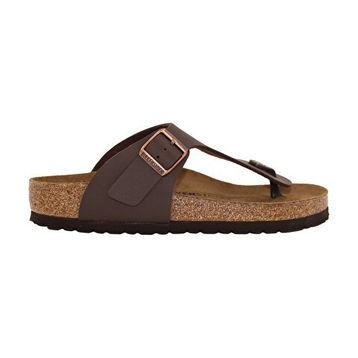 Birkenstock Ramses Birko-Flor 44701 Koyu Kahverengi Erkek Terlik