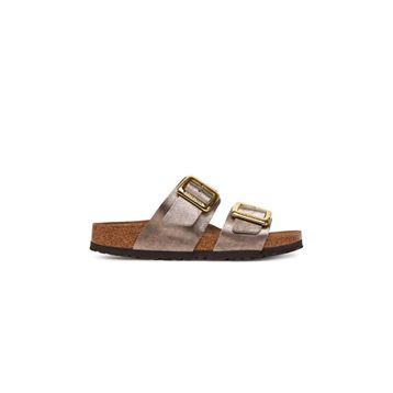 Birkenstock Sydney Cushion Buckle BF Graceful 1029372 Graceful Taupe Vizon Kadın Terlik