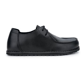 Birkenstock Utti Lace 1029579 Black Siyah Hakiki Deri Unisex Günlük Ayakkabı