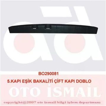 Birlik 0081 Doblo Uyumlu Çift Kapı Eşik Bakaliti