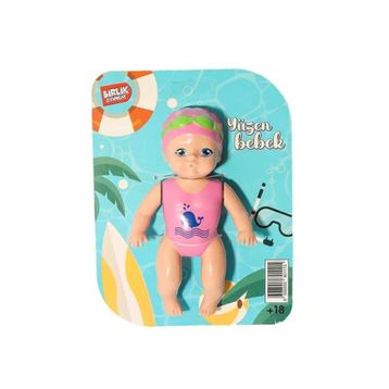 Birlik Oyuncak Urt031-001 Kartela Yüzen Oyuncak Bebek