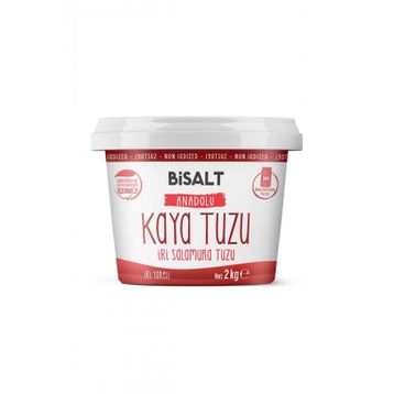 Bisalt 2 kg Anadolu Salamura İri Kaya Tuzu