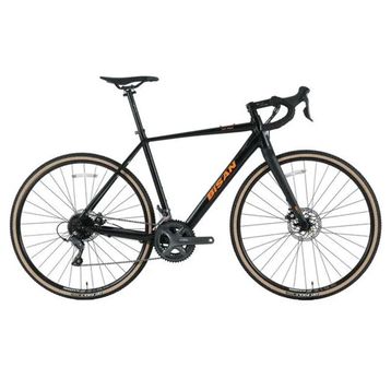 Bisan All Trail Eco Claris 16V 28J 52 Kadro Mat Sıyah Turuncu Gravel Bisikleti