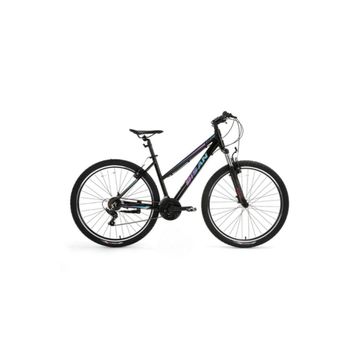 Bisan Athena 48 cm V 29 Jant 21 Vites Parlak Siyah Mavi Mor Dağ Bisikleti