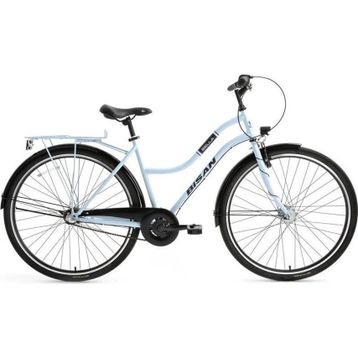 Bisan Bella 34 cm V 24 Jant 3 Vites Buz Mavi Siyah Kadın Şehir Bisikleti