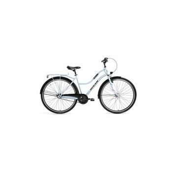 Bisan Bella 46 cm V 28 Jant 3 Vites Buz Mavi Siyah Kadın Şehir Bisikleti