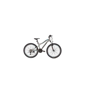 Bisan Buffalo 37 cm V 27.5 Jant 21 Vites Açık Gri Siyah Mavi Dağ Bisikleti