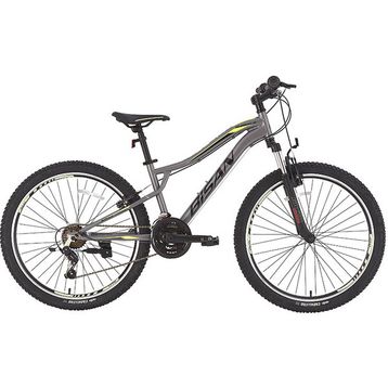 Bisan Buffalo 37 cm V 27.5 Jant 21 Vites Füme Siyah Sarı Dağ Bisikleti