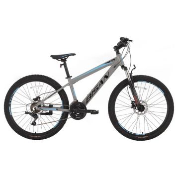 Bisan Cooper 37 cm HD 27.5 Jant 21 Vites Açık Gri Siyah Mavi Dağ Bisikleti