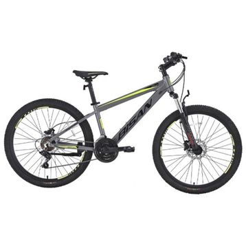 Bisan Cooper 37 cm HD 27.5 Jant 21 Vites Füme Siyah Sarı Dağ Bisikleti