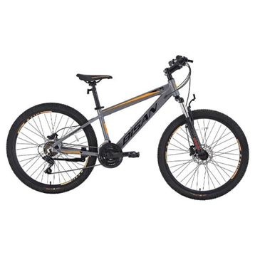 Bisan Cooper 37 cm MD 27.5 Jant 21 Vites Füme Siyah Turuncu Dağ Bisikleti