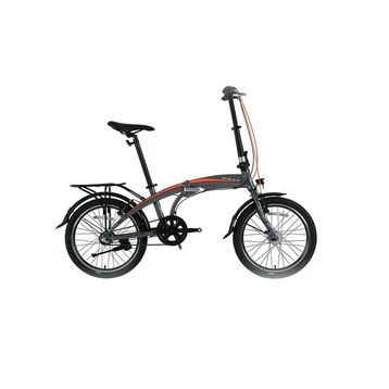 Bisan FX 3500-NX3 32 cm V 20 Jant NEX.3 Vites Metalik Gri Turuncu Katlanır Bisiklet
