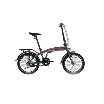 Bisan FX 3500-NX3 32 cm V 20 Jant NEX.3 Vites Metalik Gri Turuncu Katlanır Bisiklet