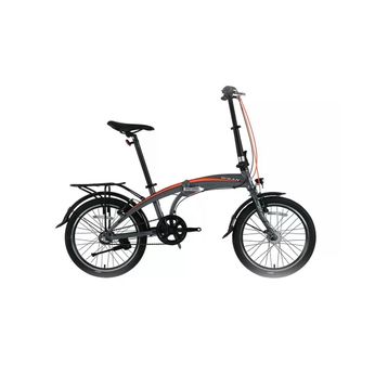 Bisan FX 3500-NX3 32 cm V 20 Jant NEX.3 Vites Metalik Gri Turuncu Katlanır Bisiklet
