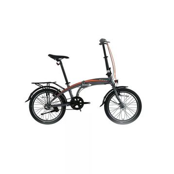 Bisan FX 3500-NX3 32 cm V 20 Jant NEX.3 Vites Metalik Gri Turuncu Katlanır Bisiklet