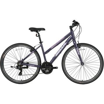 Bisan Guida 45 cm V 28 Jant 21 Vites Metalik Gri Mavi Beyaz Kadın Şehir Bisikleti