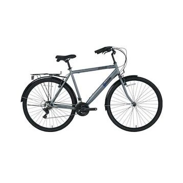 Bisan Hardy Gri-Siyah 26 Jant 21 Vites 48 cm V-fren Şehir Bisikleti