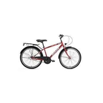 Bisan Hero 36 cm V 24 Jant 3 Vites Metalik Kırmızı Erkek Şehir Bisikleti