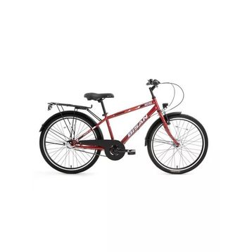 Bisan Hero 36 cm V 24 Jant 3 Vites Metalik Kırmızı Erkek Şehir Bisikleti