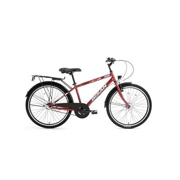 Bisan Hero 42 cm V 26 Jant 3 Vites Metalik Kırmızı Erkek Şehir Bisikleti