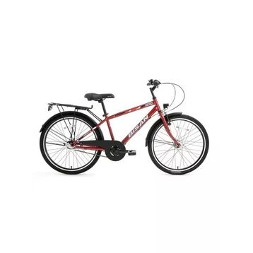 Bisan Hero 42 cm V 26 Jant 3 Vites Metalik Kırmızı Erkek Şehir Bisikleti