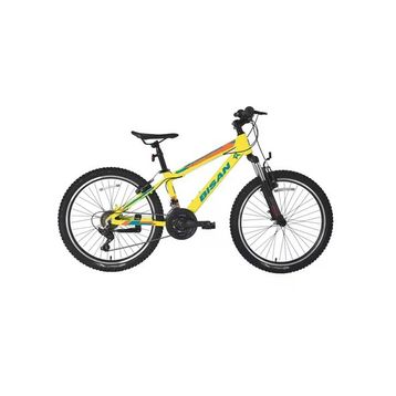 Bisan KDX 2900-V 30 cm V 24 Jant 21 Vites Cat Sarı Mavi Turuncu Erkek Dağ Bisikleti