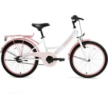 Bisan Kitty 30 cm V Fren 20 Jant Vitessiz Beyaz Pudra Çocuk Bisikleti