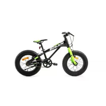 Bisan Limit 23 cm V 16 Jant Siyah Yeşil Çocuk Bisiklet