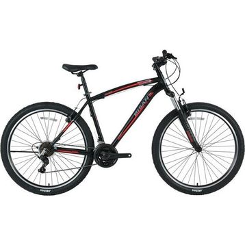 Bisan MTS 4600 48 cm V 27.5 Jant 21 Vites Mat Siyah Turuncu Erkek Dağ Bisikleti