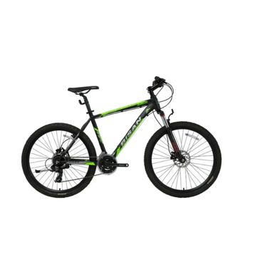 Bisan MTX 7050 26 V 43 cm Mat Siyah Yeşil Dağ Bisikleti