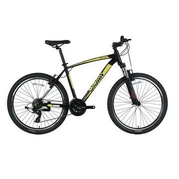 Bisan MTX 7100 27.5 Jant 21 Vites 48 cm Mat Siyah Sarı Erkek Dağ Bisikleti