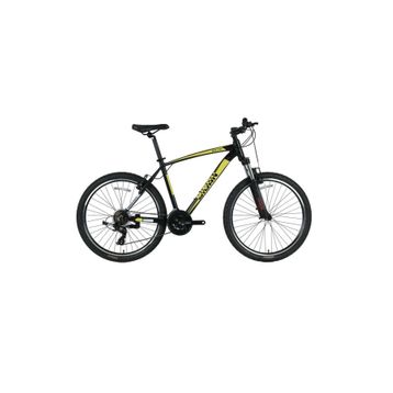 Bisan MTX 7100 27.5 Jant 21 Vites 48 cm Mat Siyah Sarı Erkek Dağ Bisikleti