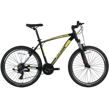Bisan MTX 7100 27.5 Jant 21 Vites 48 cm Mat Siyah Sarı Erkek Dağ Bisikleti